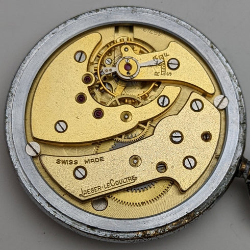 Around 1940 Vintage in good working condition Jaeger-LeCoultre Broad Arrow WW2 British military pocket watch